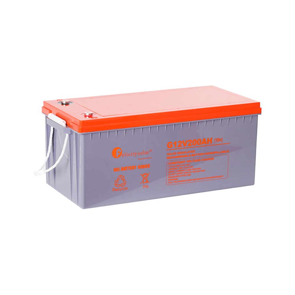 Felicity Solar 200Ah 12V Deep Cycle Maintenance-Free Gel Battery
