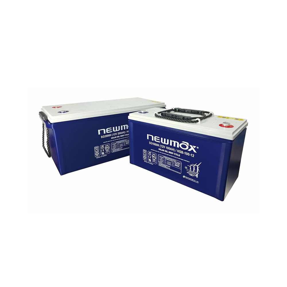 Newmax 200Ah 12V Deep Cycle Gel Solar Battery (Made in Korea)