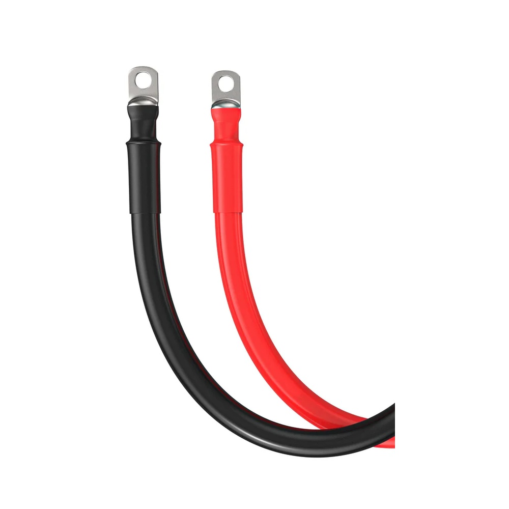 Heavy-Duty 25mm² Pure Copper Battery Series Interconnect Cable (30cm, M8)