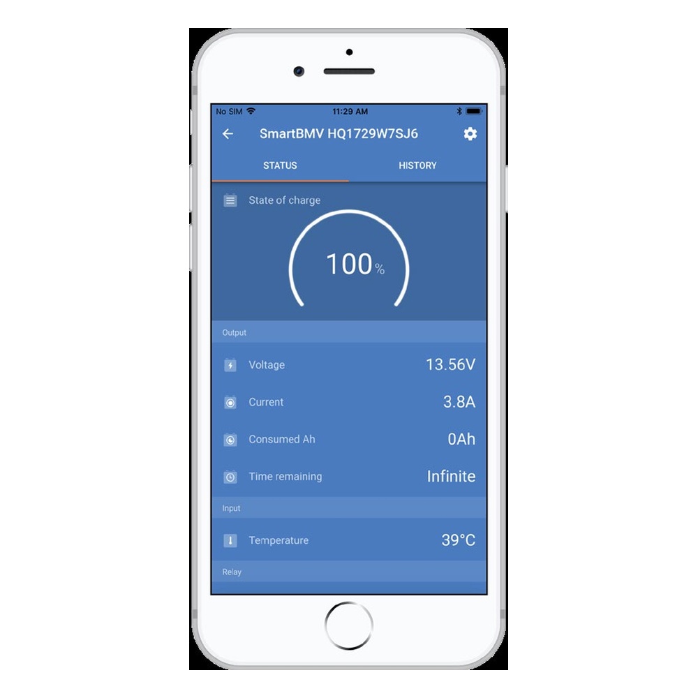 Victron Energy BMV-712 Smart Battery Monitor with Bluetooth & Shunt