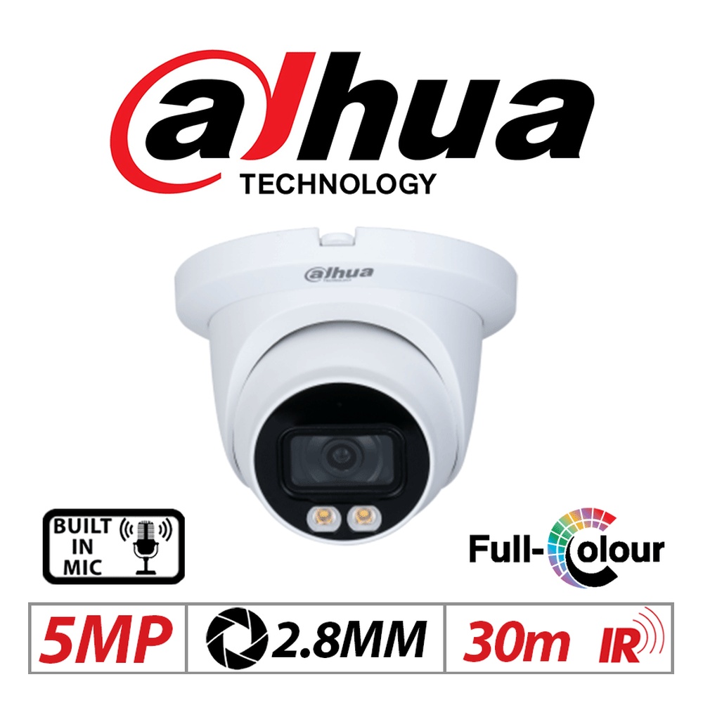 Dahua 4MP WizSense IR Eyeball Network IP Camera (DH-IPC-HDW2431T-AS-S2 / HDW3549)