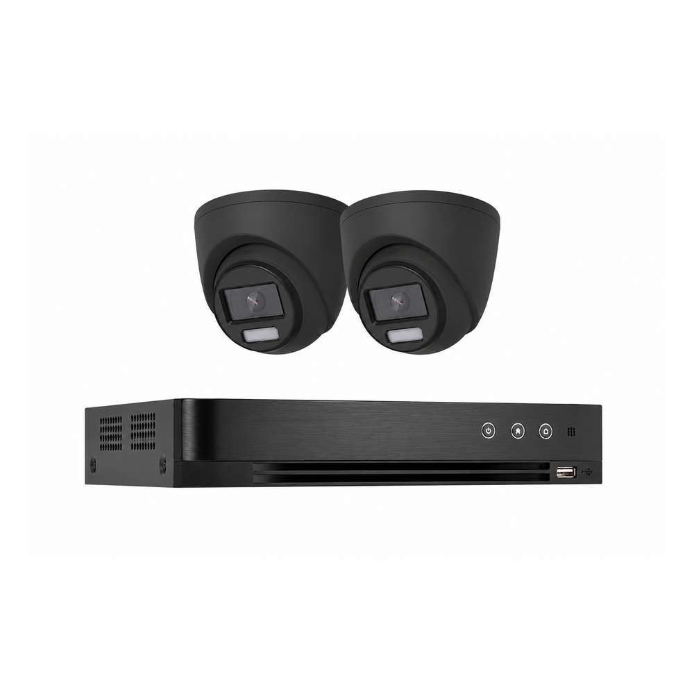 Hikvision 4-Channel 1080p AcuSense 1U Digital Video Recorder (iDS-7204HQHI-M1/S)
