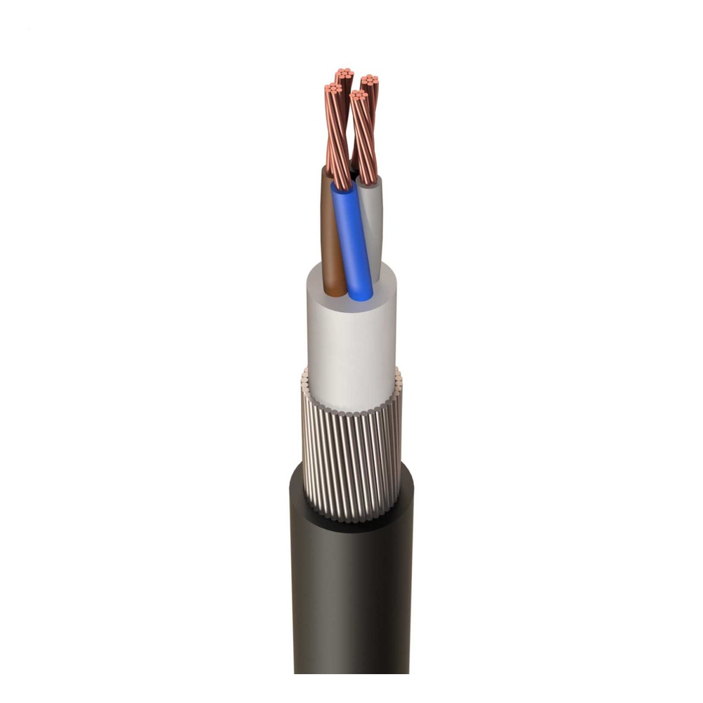 Nigerchin 16mm² 4-Core Copper Armoured XLPE Underground Cable (Per Metre)