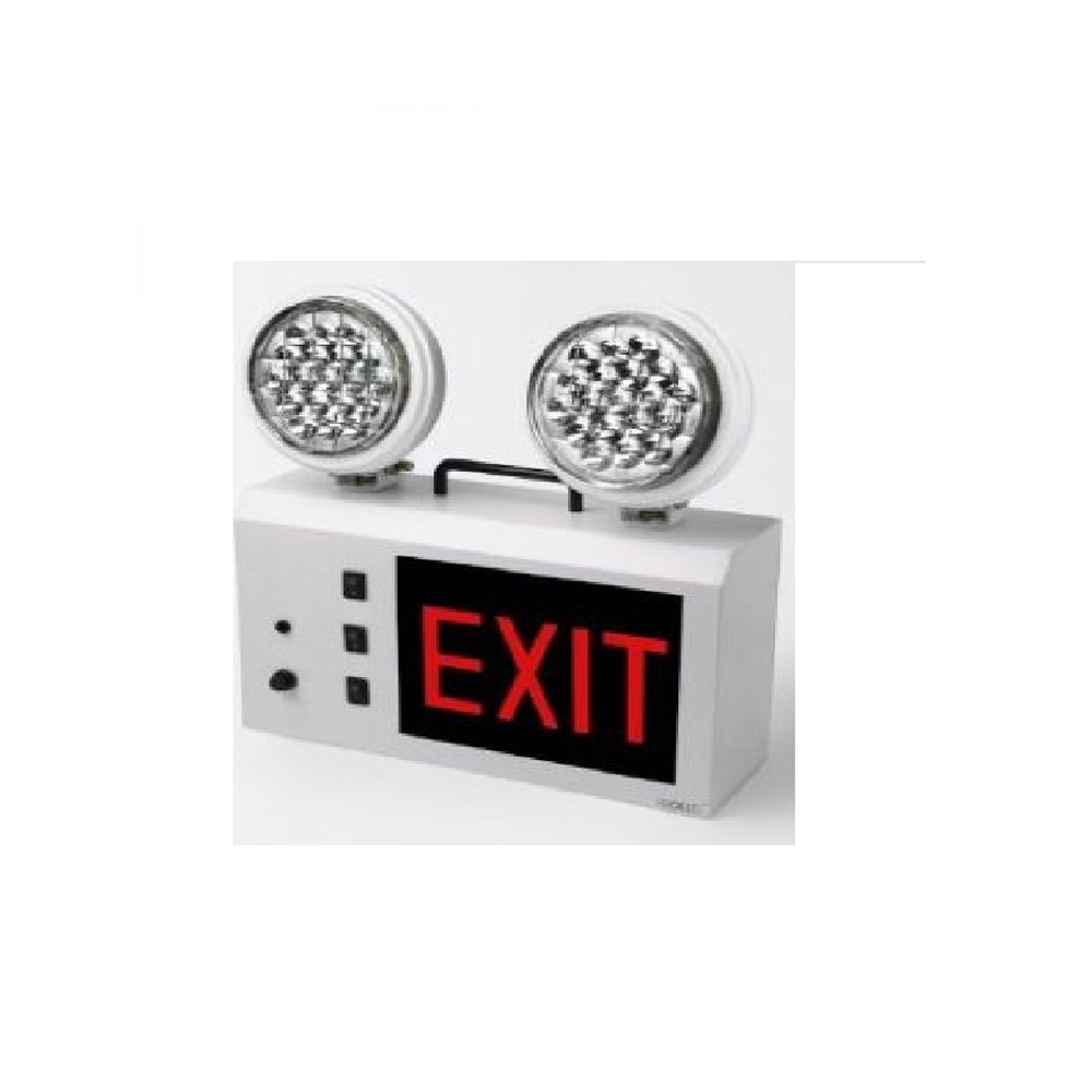 Wall/Ceiling Mounted LED Illuminated Emergency Exit Sign (Green Running Man)