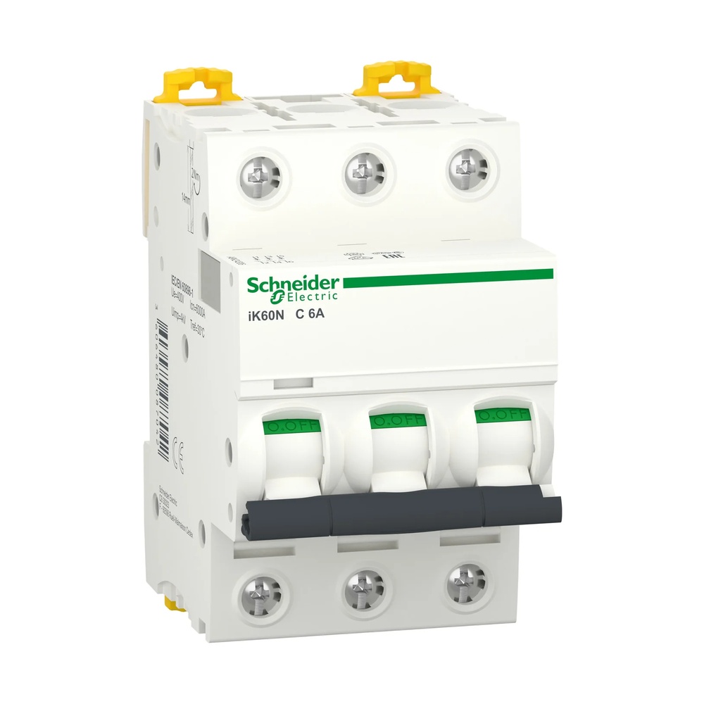 Chint eB 3-Pole 63A 4.5kA Type C Miniature Circuit Breaker