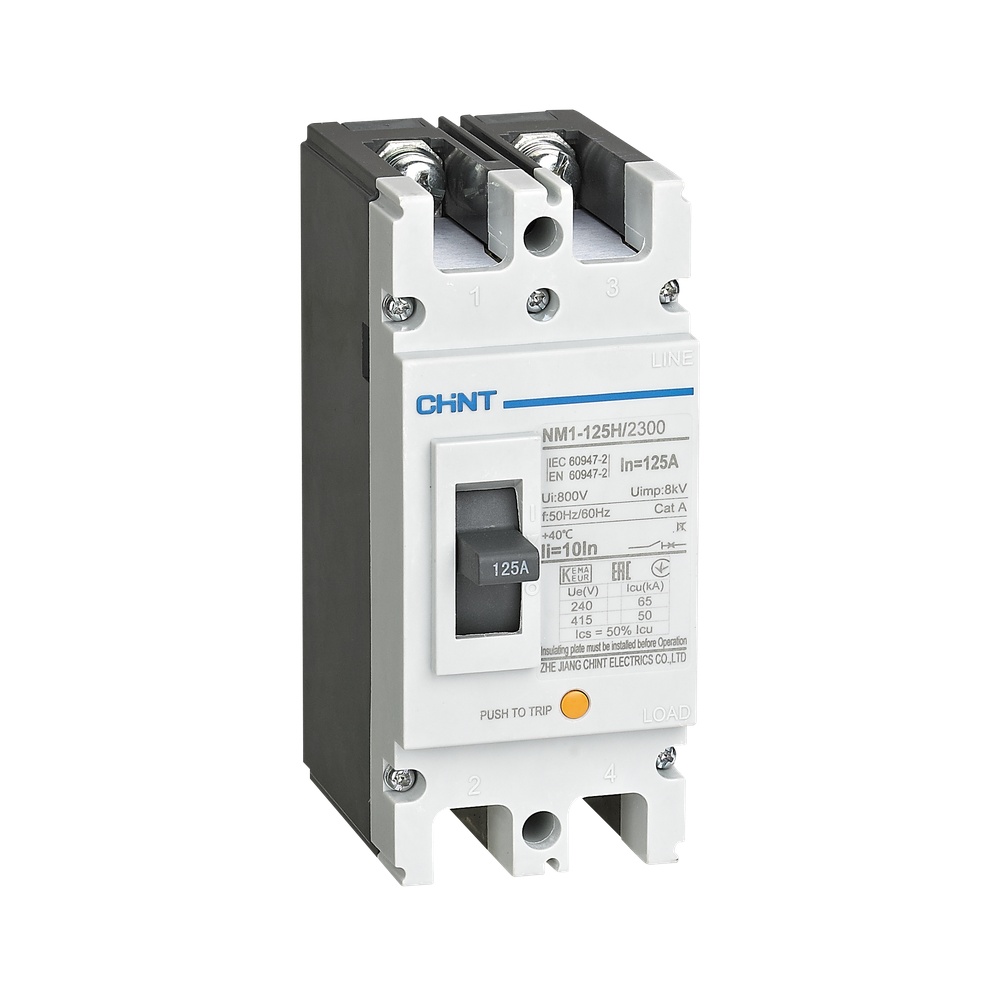 Chint NM1-63S 3-Pole 63A 15kA Moulded Case Circuit Breaker