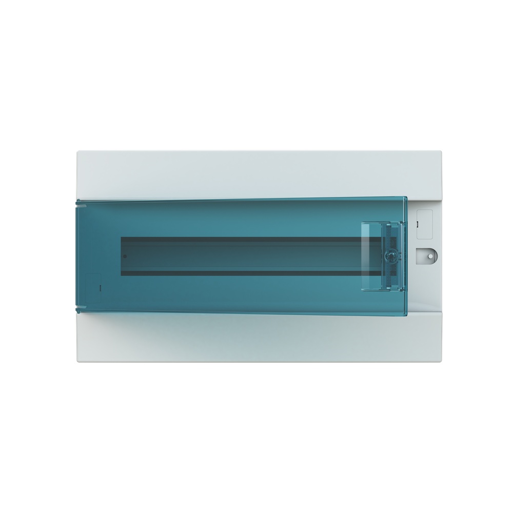 ABB Mistral41F 18-Way Flush-Mount Transparent Door Consumer Unit Enclosure