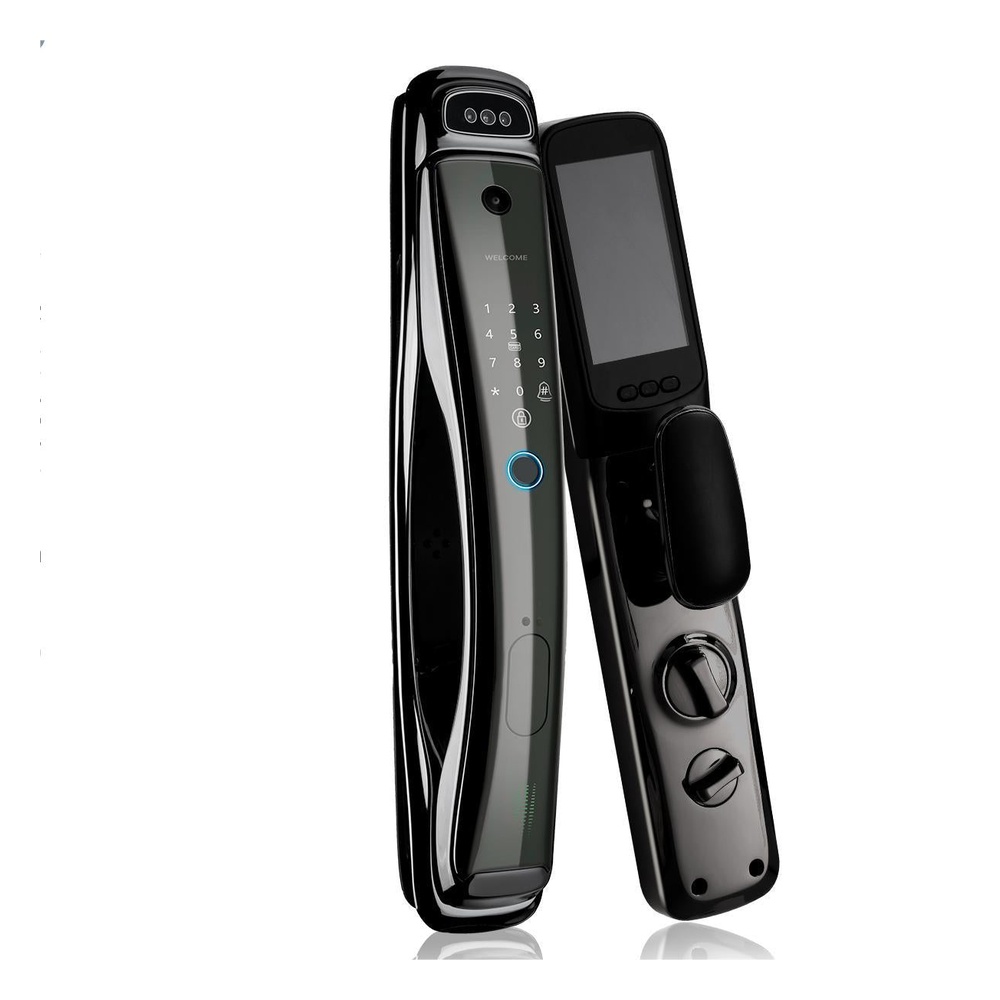 Tuya / Moes 3D Face Recognition & Biometric Push-Pull Smart Mortise Door Lock