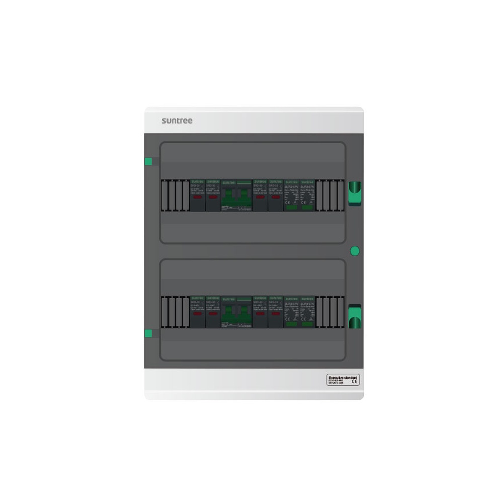 Suntree SHLX-PV4/2 Dual MPPT 1000V 4-String Solar Combiner Box