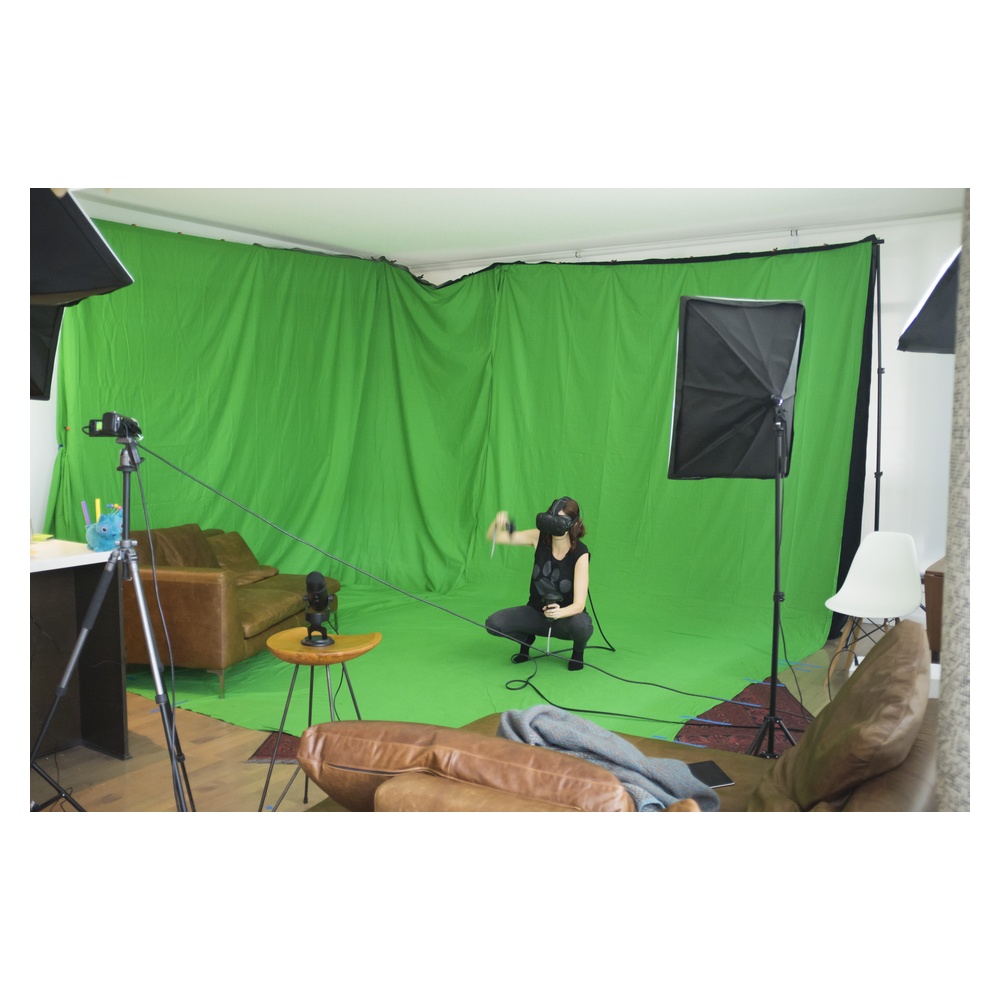 Telescopic 3x3m Photo Backdrop Stand Support System (with Clamps)