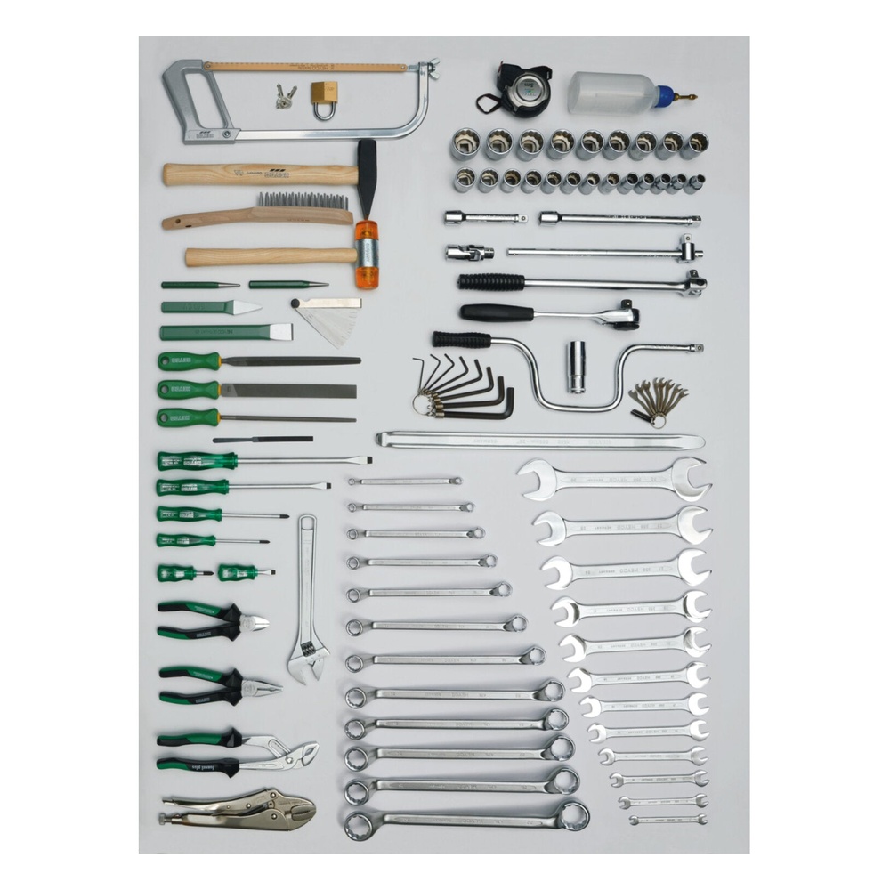 Wiha Tools 92100 Master Electrician's Tool Chest Kit 147-Piece